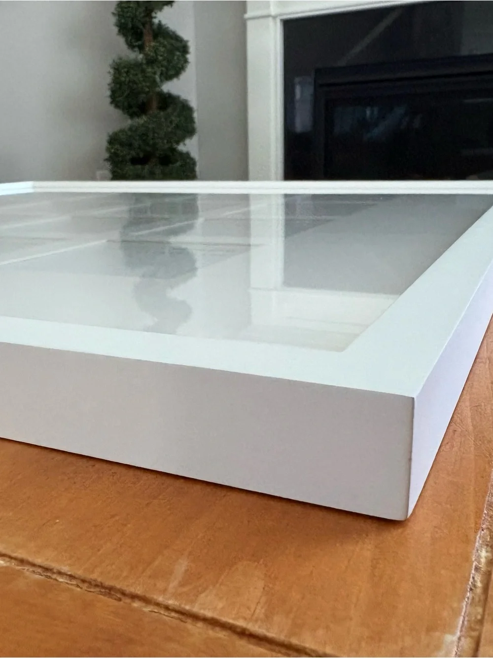 Pottery Barn white multi